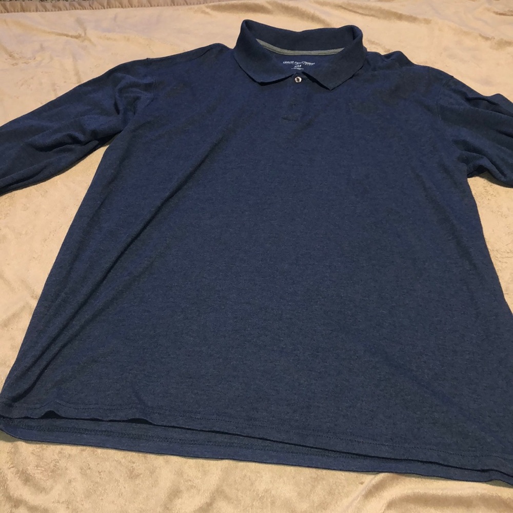 Men’s long sleeve polo